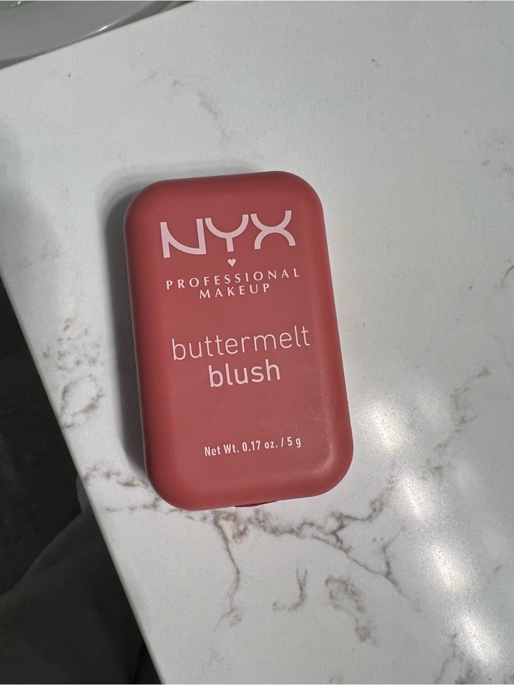 NYX Buttermelt Blush — Shimmering Rose